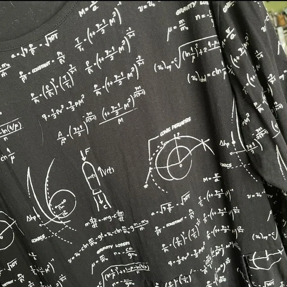 Svaha Math Print Dress - Picture 2 of 2